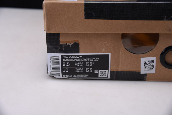 nike dunk low ofw lot 27 dm1602-120