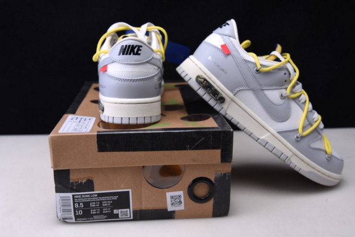 nike dunk low ofw lot 27 dm1602-120
