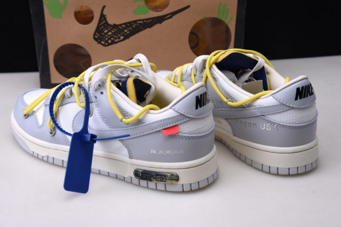 nike dunk low ofw lot 27 dm1602-120