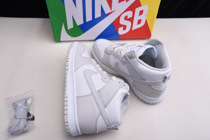 nike dunk high retro white vast grey (2021) dd1399-100