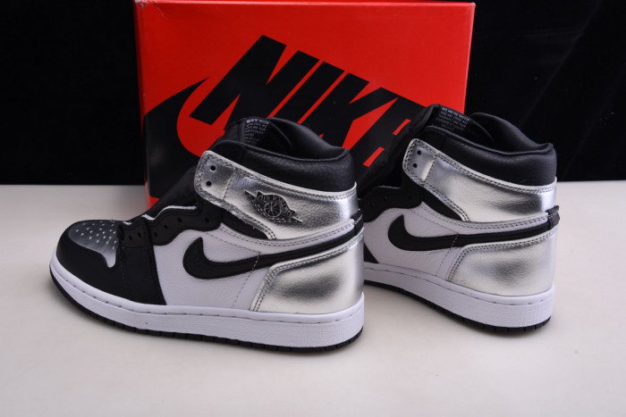 air jordan 1 high og wmns “silver toe” (red box) cd0461-001