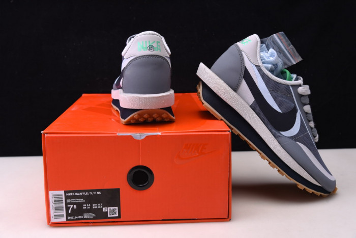 nike ld waffle sacai clot kiss of death 2 cool grey dh3114-001
