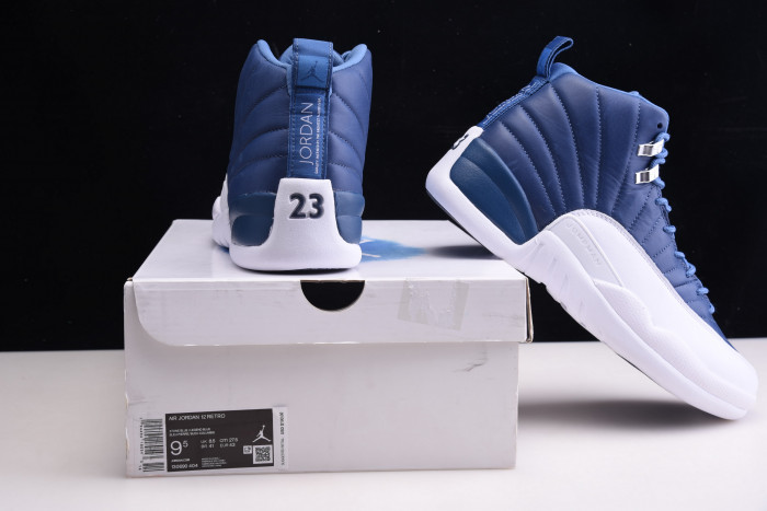 jordan 12 retro stone blue - 130690-404