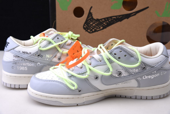 nike dunk low ofw lot 43 dm1602-128