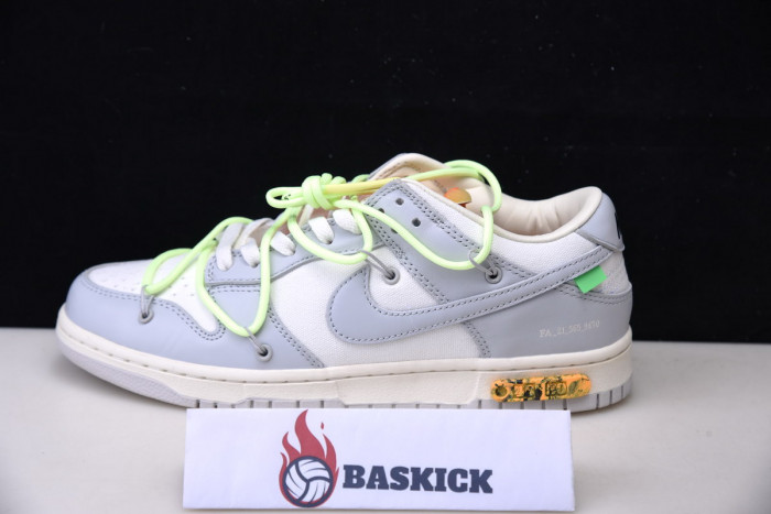 nike dunk low ofw lot 43 dm1602-128