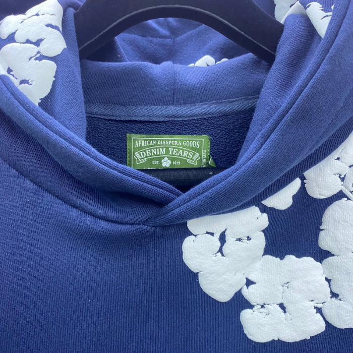 ALL KINDS OF COLOR DENIM TEARS HOODIE