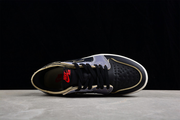 jordan 1 low og ex black smoke grey - dv0982-006