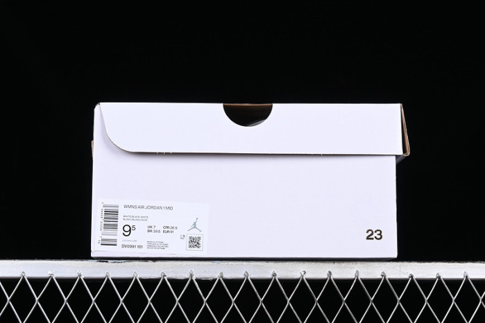 air jordan 1 mid panda dv0991-101
