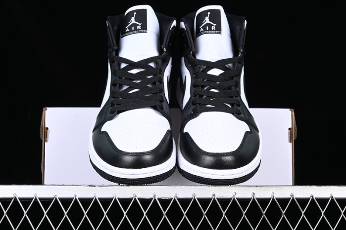 air jordan 1 mid panda dv0991-101