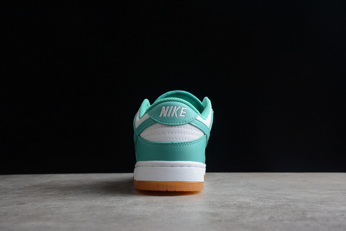 nike dunk low white turquoise dv2190-100