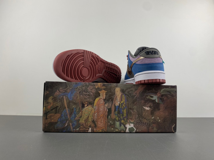 nike dunk low black myth wukong dv2433-109