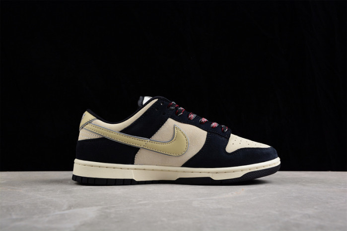 nike dunk low "navy suede" dv3054-001