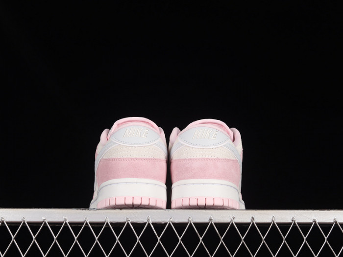 nike dunk low pink foam/pure platinum-phantom dv3054-600