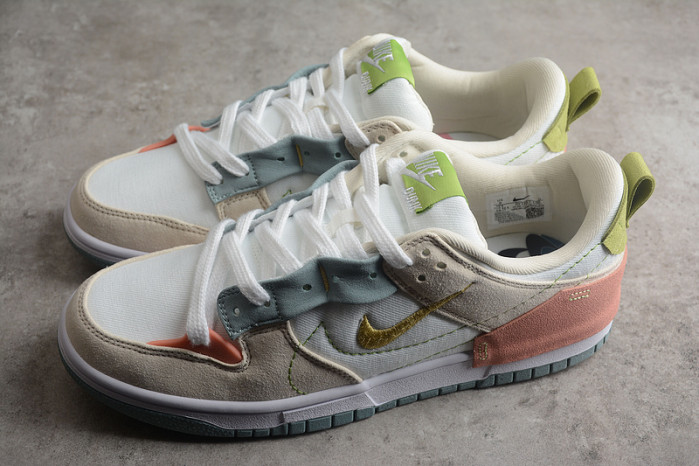 nike dunk low disrupt 2 easter pastel dv3457-100