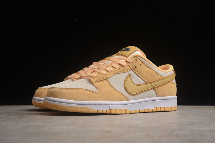 nike dunk low celestial gold suede dv7411-200