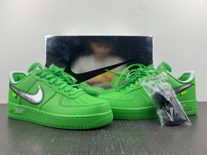 nike air force 1 low ofw light green spark dx1419-300