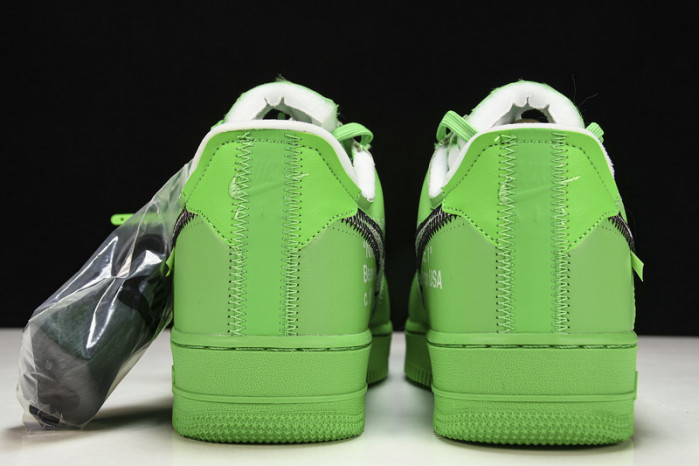 nike air force 1 low ofw light green spark dx1419-300