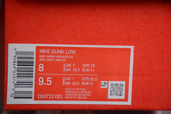 nike dunk low wolf grey pure platinum - dx3722-001