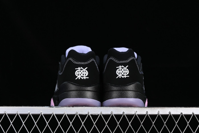 air jordan 5 low dongdan purple/black/grey dx4355-015