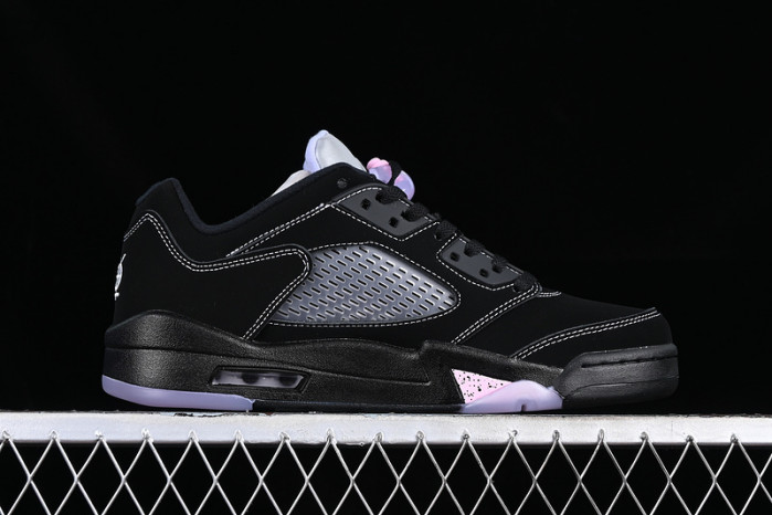 air jordan 5 low dongdan purple/black/grey dx4355-015