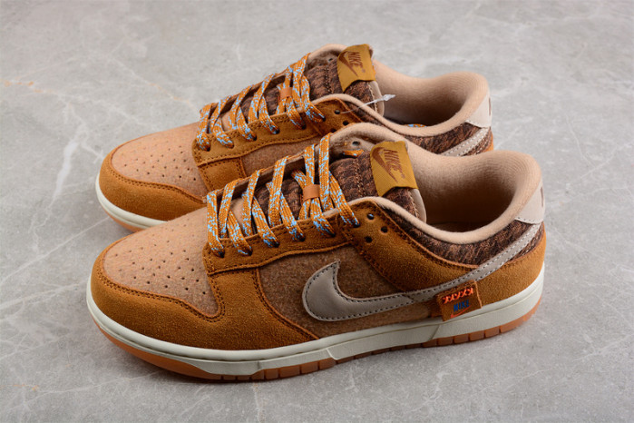 nike sb dunk low wheat brown white dz5350-288