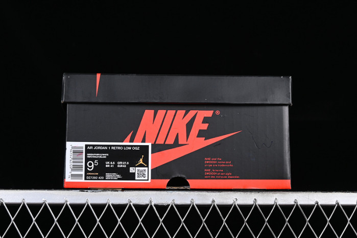 zion williamson x air jordan 1 low og "voodoo" dz7292-420