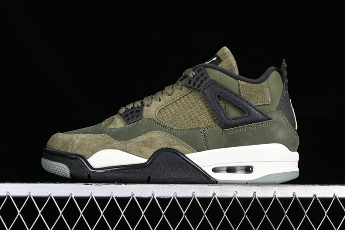 air jordan 4 craft "medium olive" fb9927-200