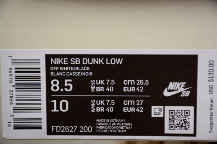 albino & preto x nike sb dunk low fd2627-200