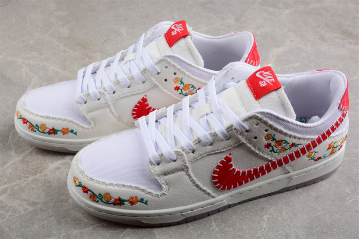 nike sb dunk low decon n7 white red fd6951-700