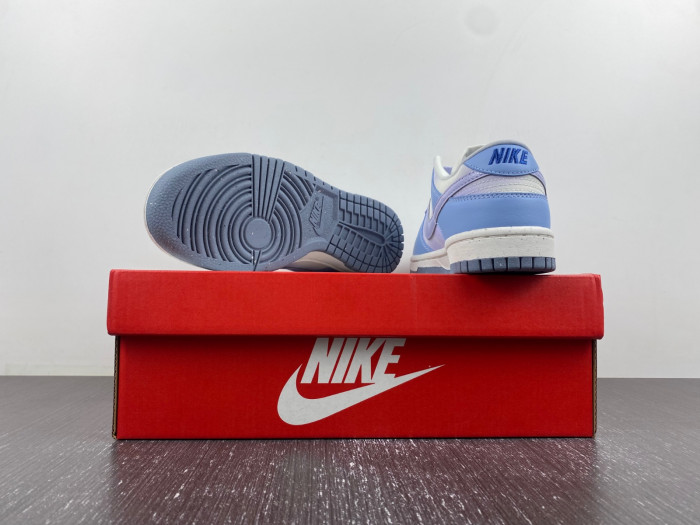 nike dunk low blue canvas fn0323-400
