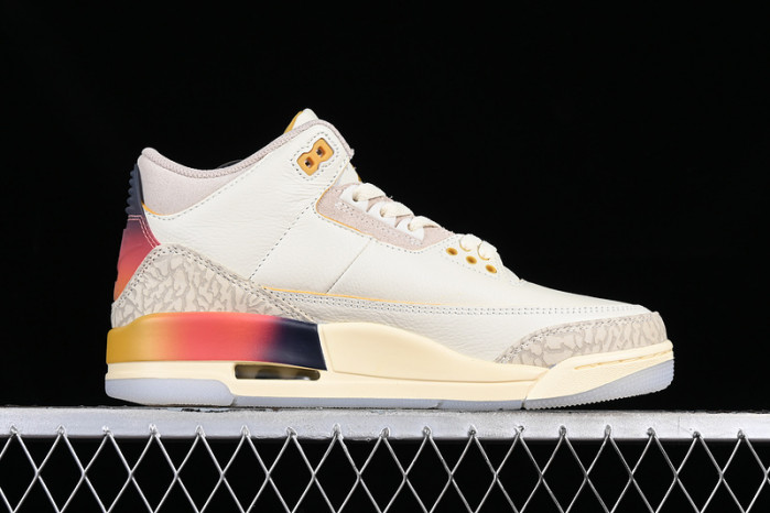 j balvin x air jordan 3 "medellÍn sunset" fn0344- 901