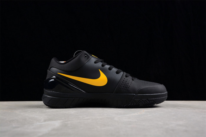 nike kobe 4 protro black university gold fq3544-001