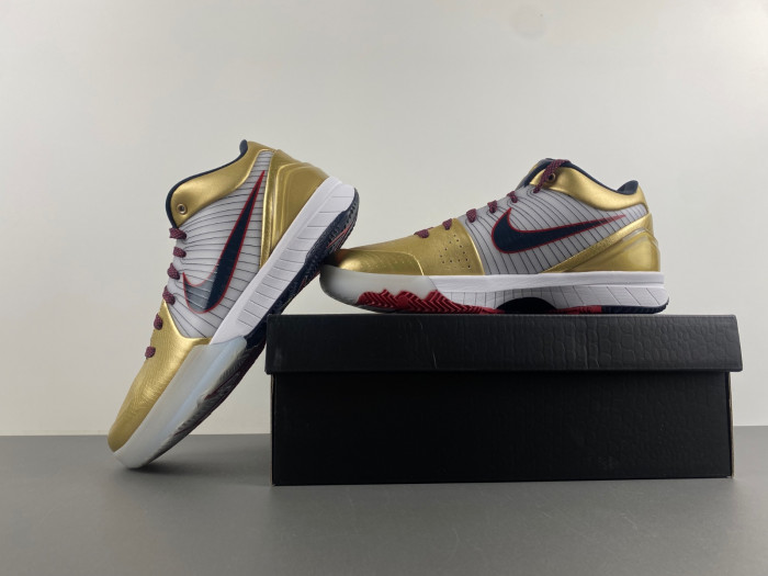 nike kobe 4 protro gold medal fq3544-100