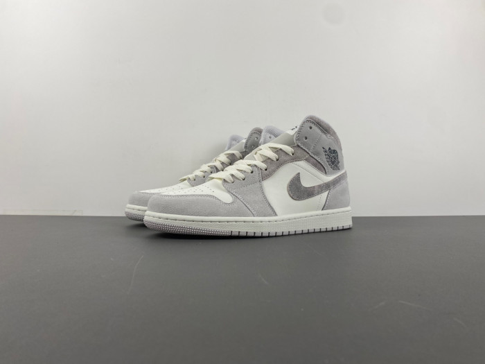 Jordan 1 Mid SE Neutral Grey Sail FQ7720-002
