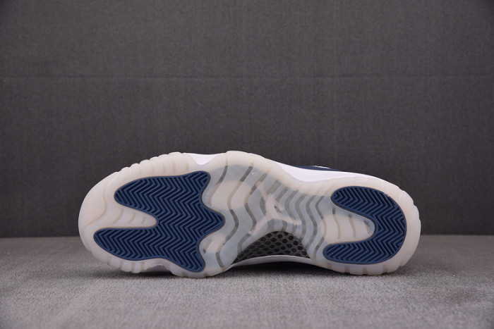 air jordan 11 low retro white midnight navy | fv5104-104