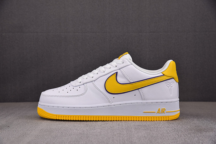 KOBE BRYANT NIKE AIR FORCE 1 LOW WHITE FZ1151-100
