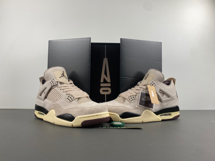 a ma maniere x air jordan 4 wmns "while you were" fz4810-200