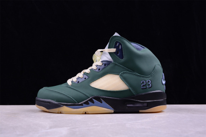 air jordan 5 "navy green” fz5758-003