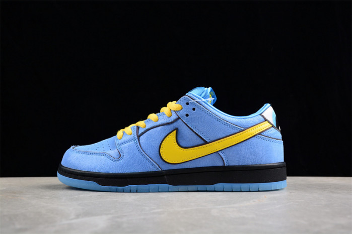 nike the powerpuff girls x dunk low pro sb qs ''bubbles'' fz8320 400