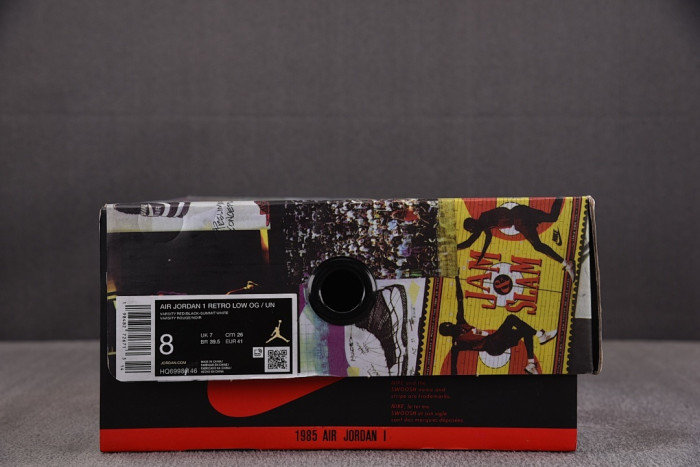 Un x Air Jordan 1 Retro Low OG Summit White HQ6998-146