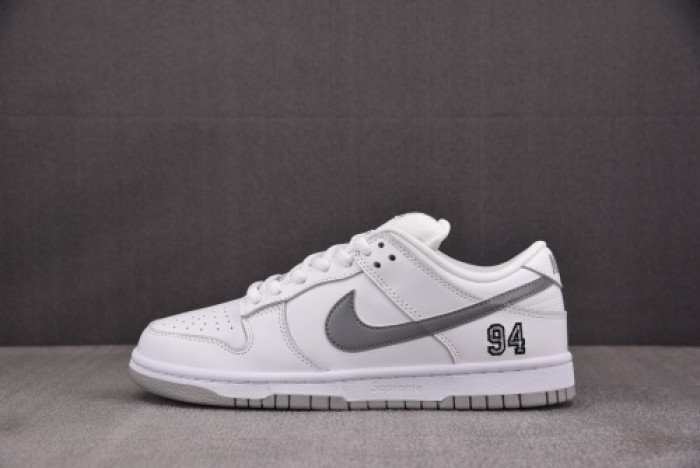 Nike SB Dunk Low White Metallic Silver - HQ8487-100