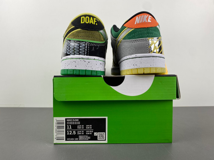 NIKE SB DUNK LOW "WHAT THE DUCKS AWAY" HV1454-100