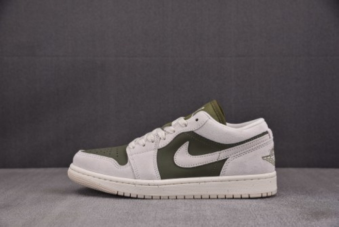 Air Jordan 1 Low SE Medium Olive Sail HV4089-201