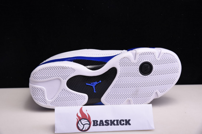 air jordan 14 retro white hyper royal - 487471-104
