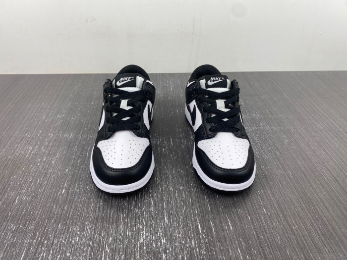 nike dunk low white black panda kids-cw1588-100