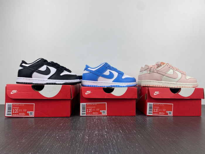 nike sb dunk low university blue kids-cw1588-103