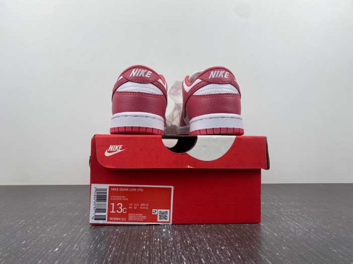 nike dunk low sp red kids-dc9564-111