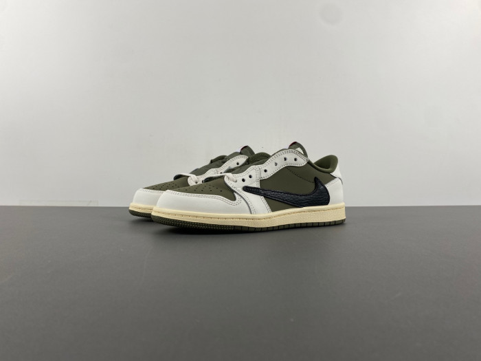 JORDAN 1 TRAVIS SCOTT KIDS-DM7866-200