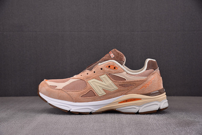 new balance 99ov3 miusa size orange cream m990sz3