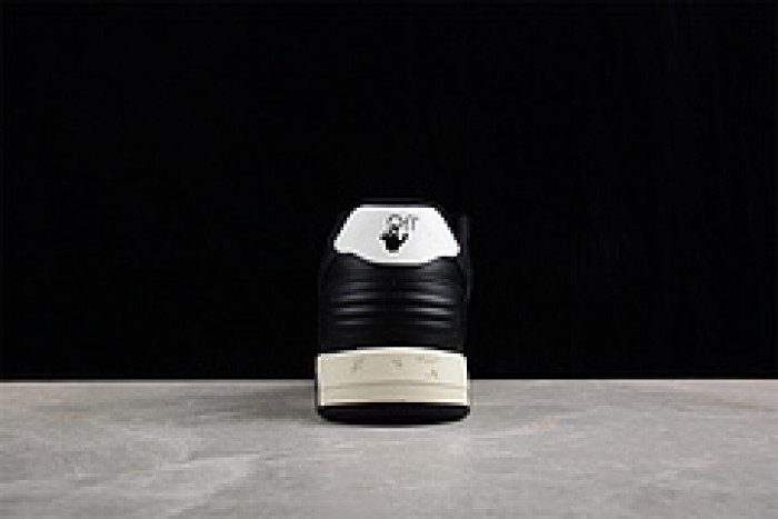 ofw out of office low-top leather sneakers